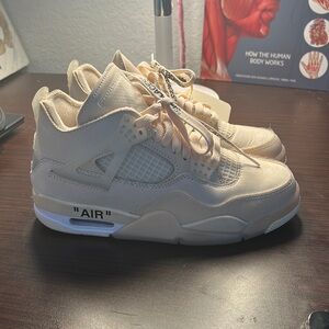 Jordan 4 retro Off White Size 6